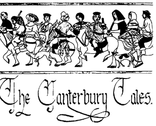 The Canterbury Tales were written by Geoffery Chaucer.