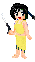 Who gave yuffie a gun?