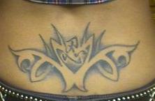 Donna's New Tattoo.