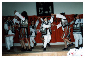 Christmas program of taditional dance