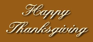 Thanksgiving Sign