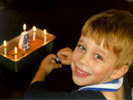 Click to see a picture of Chris (my little brother) on his fourth B-Day