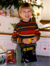 Click to see a picture of Chris with his new tool set he got for Christmas.