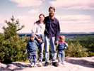 Click to see a picture of my family (besides me) on a mountain.