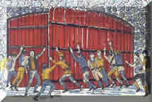 The Brave 13 led by Henry Campsie shut the Gates