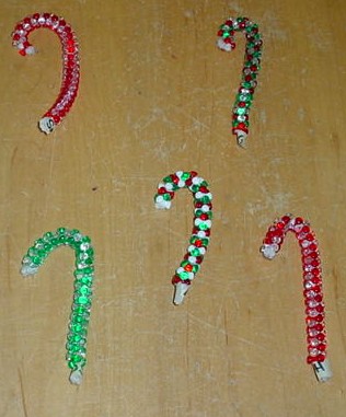 Tri-bead Candy Cane