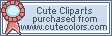 Cute Cliparts Purchased From www.cutecolors.com