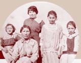 Mitchell Sisters with Mother Amelia