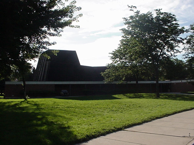 out side auditorium