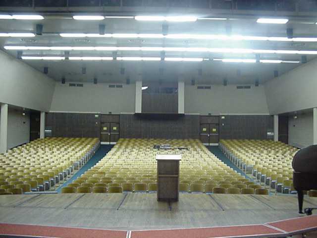 Aud from the stage