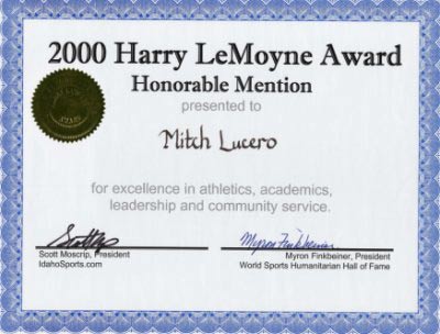 Harry LeMoyne Leadership Award
