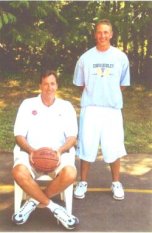 Chris Dudley and Mitch Lucero