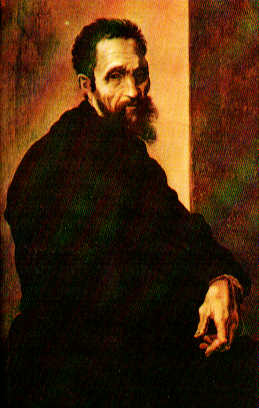 Self-Portrait of Michelangelo Buonarroti
