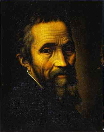 Marcello Venusti. Portrait of Michelangelo at the Time of the Sistine Chapel.