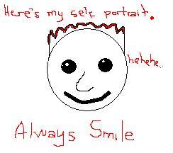 Here's my self-portrait