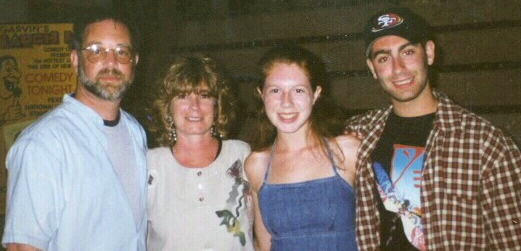 dad, mom, me, jesse