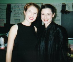 lindsay and lauren and our 'some like it hot' get up