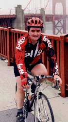 Seamus McAleer on the Golden Gate Bridge