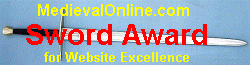 Medieval Online's Sword Award