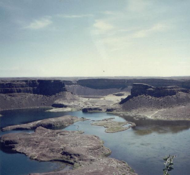Dry falls Eastern Washington