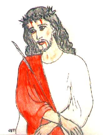 Jesus crowned with thorns