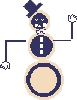 Snowman jpg file with compression 1
