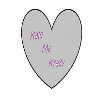 Kale Me Krazy heart logo