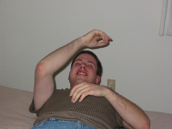 Toph, after a few too many!