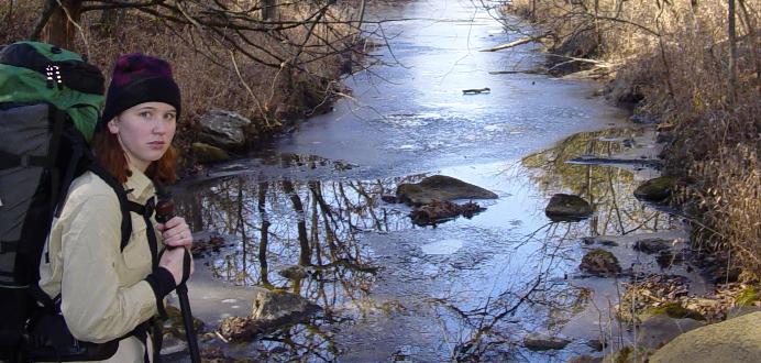 That's ice on that creek!&nbsp; Brrrrr!