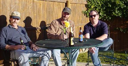 (L to R) Kevin, Dad, & Jay