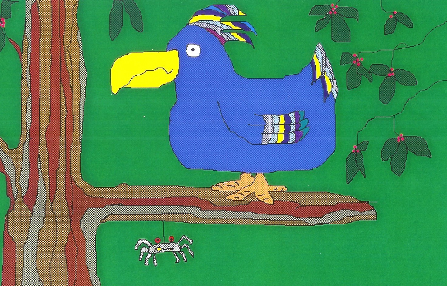 bird in tree