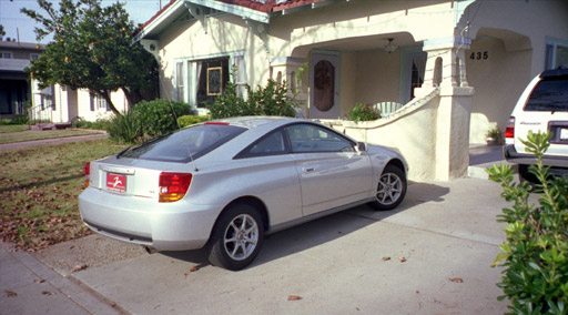 The Celica at my mom's.