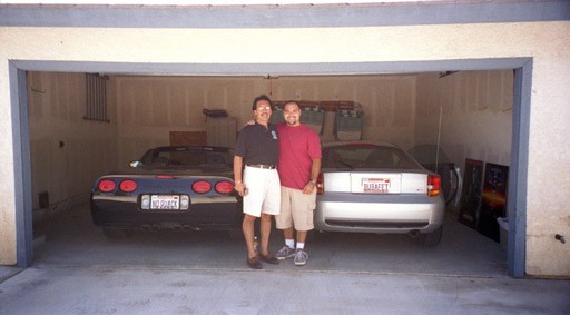 My Celica and My Dad's Vette