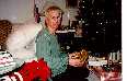My brother at Christmas