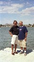 My Dad and me at Spring Valley Lake