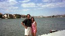 My Dad and Jenni at Spring Valley Lake