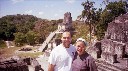 Jenni and me in front of Temple II