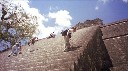 Ben and Jenni climbing Temple II