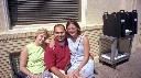 My mom, Jenni, and me at 