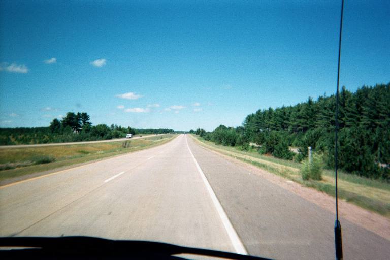 US-51N North of Wausau, Wisconsin