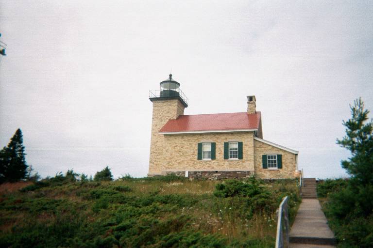 The Copper Harbor Lighthouse