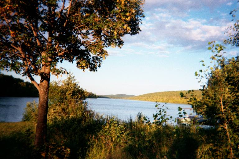 Lake Fanny Hooe at sunset