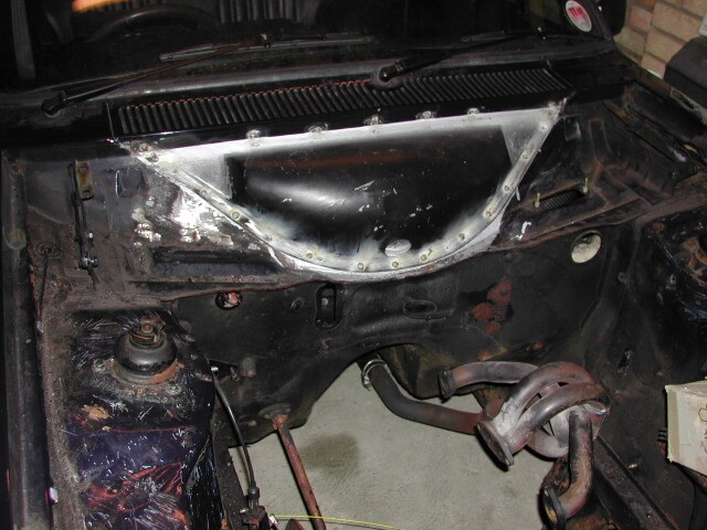 finished Plenum, waiting for welds to be ground down