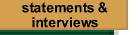 statements & interviews