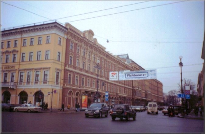 St. Petersburg, Russia: Grand Hotel Europe