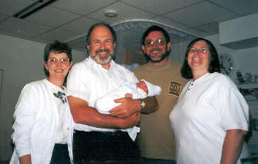 Proud grandparents