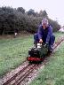 John piloting his GWR Class B4 (you think we're kidding, this man flies - and so does his engine!).  Thanks Chas