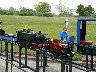 5'' Speedy and 3 1/2'' Jinty on the steaming bay