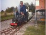 Mike tows away the empties