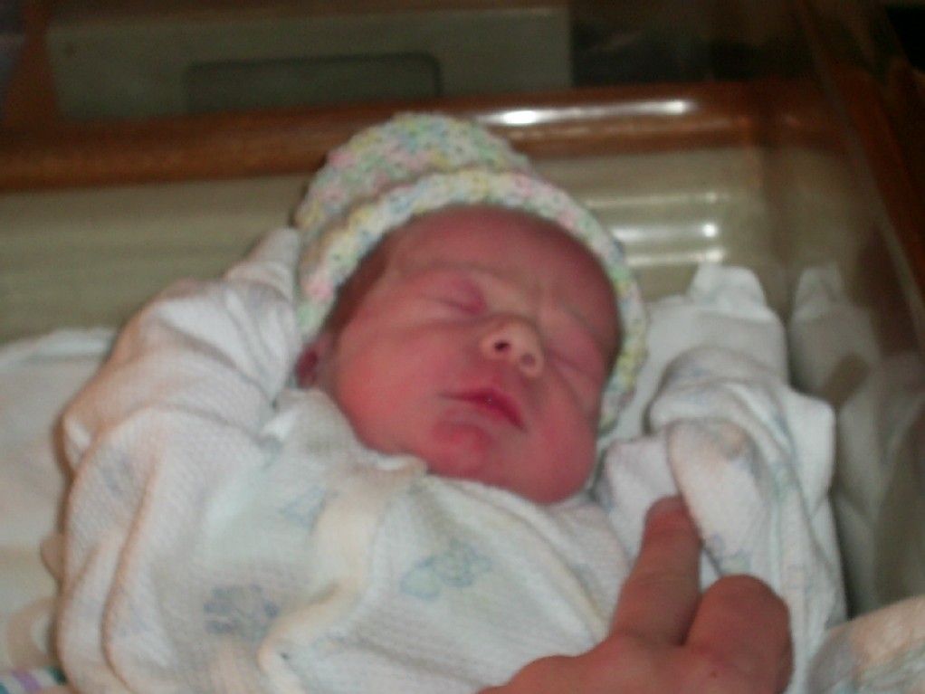 Josiah - hours old